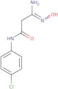 N-(4-Chlorophenyl)-2-(N'-hydroxycarbamimidoyl)acetamide