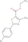 Ethyl 2-(4-bromophenyl)-4-methylthiazole-5-carboxylate