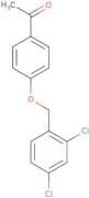 1-{4-[(2,4-Dichlorobenzyl)oxy]phenyl}-1-ethanone