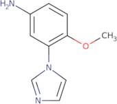 3-Imidazol-1-yl-4-methoxyaniline