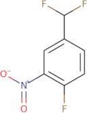 4-(Difluoromethyl)-1-fluoro-2-nitrobenzene