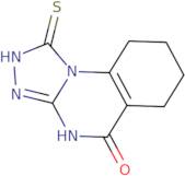 1-Mercapto-6,7,8,9-tetrahydro[1,2,4]triazolo[4,3-a]quinazolin-5(4H)-one