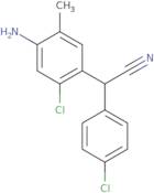 2-(4-Amino-2-chloro-5-methylphenyl)-2-(4-chlorophenyl)acetonitrile