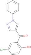 (5-Chloro-2-hydroxyphenyl)(1-phenyl-1H-pyrazol-4-yl)methanone