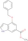 Methyl 4-(benzyloxy)-1H-indole-6-carboxylate