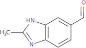 2-Methyl-1H-1,3-benzodiazole-5-carbaldehyde