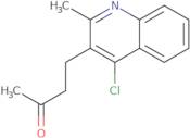 4-(4-Chloro-2-methylquinolin-3-yl)butan-2-one