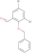 2-(benzyloxy)-3,5-dibromobenzaldehyde