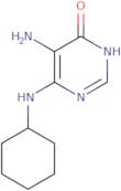 5-Amino-6-(cyclohexylamino)pyrimidin-4(3H)-one