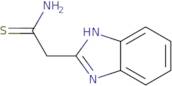 2-(1H-1,3-Benzodiazol-2-yl)ethanethioamide