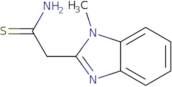 2-(1-Methyl-1H-1,3-benzodiazol-2-yl)ethanethioamide