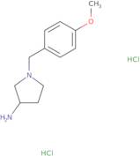 1-(4-Methoxybenzyl)pyrrolidin-3-ylamine dihydrochloride