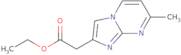 Ethyl 2-{7-methylimidazo[1,2-a]pyrimidin-2-yl}acetate