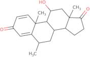 11β-Hydroxy-6α-methyl-1,4-androstadiene-3,17-dione