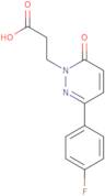 3-[3-(4-Fluorophenyl)-6-oxopyridazin-1(6H)-yl]propanoic acid