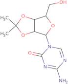4-amino-1-[2,3-o-(1-methylethylidene)pentofuranosyl]-1,3,5-triazin-2(1h)-one