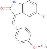 5-Fluoro-3-(4-methoxybenzylidene)-1,3-dihydro-2H-indol-2-one