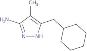 5-(Cyclohexylmethyl)-4-methyl-1H-pyrazol-3-amine