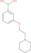 {3-[2-(Piperidin-1-yl)ethoxy]phenyl}boronic acid