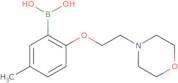 (5-Methyl-2-[2-(morpholin-4-yl)ethoxy]phenyl)boranediol