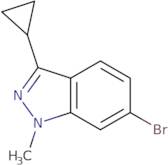 6-Bromo-3-cyclopropyl-1-methylindazole