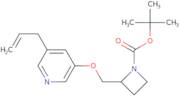 1-Boc-2-((5-allylpyridin-3-yloxy)methyl)azetidine