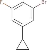 3-Bromo-5-fluoro-1-cyclopropylbenzene