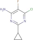 6-Chloro-2-cyclopropyl-5-fluoropyrimidin-4-amine