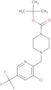 4-(3-Chloro-5-trifluoromethyl-pyridin-2-ylmethyl)-piperazine-1-carboxylic acid tert-butyl ester