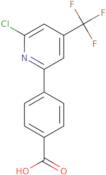 4-(6-Chloro-4-trifluoromethyl-pyridin-2-yl)-benzoic acid