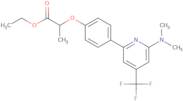 2-[4-(6-Dimethylamino-4-trifluoromethyl-pyridin-2-yl)-phenoxy]-propionic acid ethyl ester