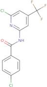 4-Chloro-N-(6-chloro-4-trifluoromethyl-pyridin-2-yl)-benzamide