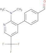 4-(2-Dimethylamino-5-trifluoromethyl-pyridin-3-yl)-benzaldehyde