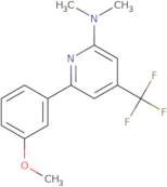 [6-(3-Methoxy-phenyl)-4-trifluoromethyl-pyridin-2-yl]-dimethyl-amine