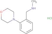 Methyl({[2-(morpholin-4-yl)phenyl]methyl})amine hydrochloride