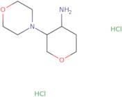 3-(Morpholin-4-yl)oxan-4-amine dihydrochloride