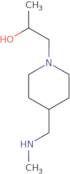 1-{4-[(Methylamino)methyl]piperidin-1-yl}propan-2-ol