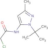 N-(1-tert-Butyl-3-methyl-1H-pyrazol-5-yl)-2-chloroacetamide