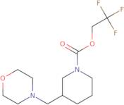 2,2,2-Trifluoroethyl 3-(morpholin-4-ylmethyl)piperidine-1-carboxylate