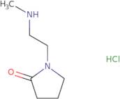 1-[2-(Methylamino)ethyl]pyrrolidin-2-one hydrochloride