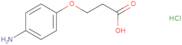 3-(4-Aminophenoxy)propanoic acid hydrochloride