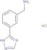 [3-(4H-1,2,4-Triazol-3-yl)phenyl]methanamine hydrochloride