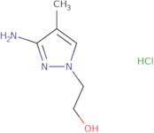 2-(3-Amino-4-methyl-1H-pyrazol-1-yl)ethan-1-ol hydrochloride