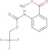 Methyl 2-{[(2,2,2-trifluoroethoxy)carbonyl]amino}benzoate