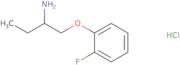 1-(2-Aminobutoxy)-2-fluorobenzene hydrochloride