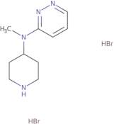 N-Methyl-N-(piperidin-4-yl)pyridazin-3-amine dihydrobromide