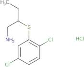 2-[(1-Aminobutan-2-yl)sulfanyl]-1,4-dichlorobenzene hydrochloride