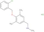 ({4-[(2-Chlorophenyl)methoxy]-3,5-dimethylphenyl}methyl)(methyl)amine hydrochloride