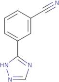 3-(1H-1,2,4-Triazol-5-yl)benzonitrile