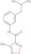 4-Amino-N-{3-[(dimethylamino)methyl]phenyl}-1,2,5-oxadiazole-3-carboxamide